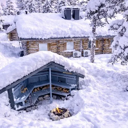 Oula C - Northern Lights Base Incl Sauna, Wifi, Smart Tv サーリセルカ